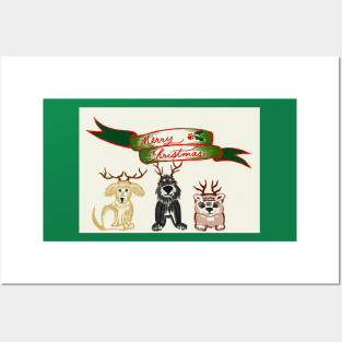 Doggy-deer Posters and Art